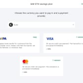 Bitpanda Bitcoin Savings Plan: Payment Methods preview