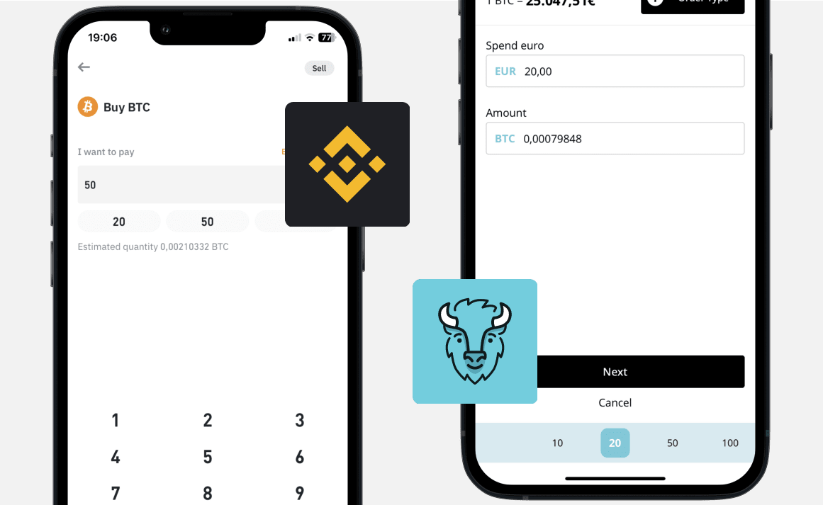 Binance vs Bison: Kauf