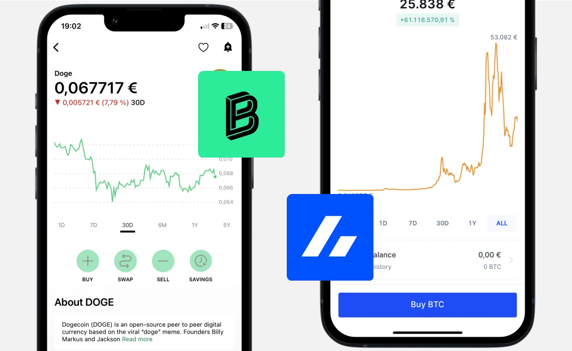 Bitpanda vs Bitvavo: Trading