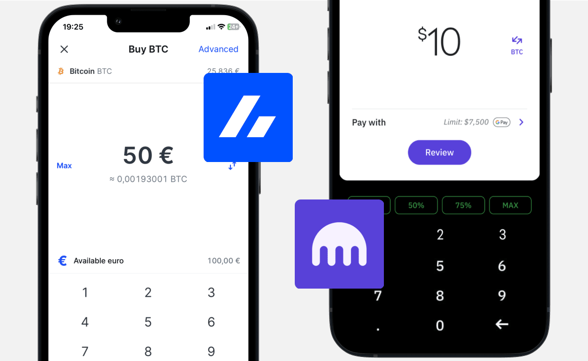 Bitvavo vs Kraken: Kauf