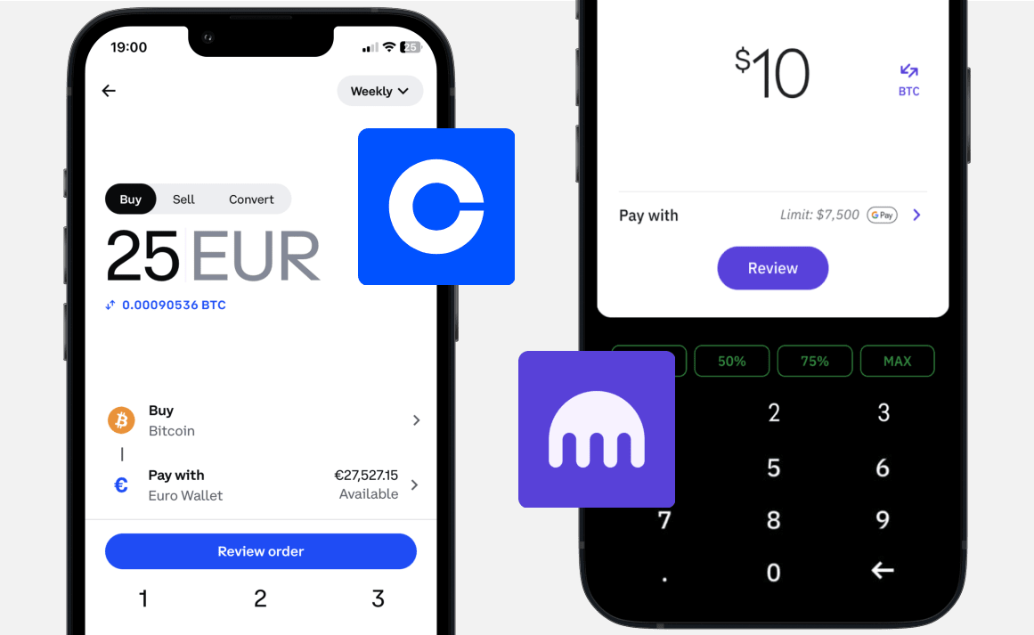 Coinbase vs Kraken: Kauf
