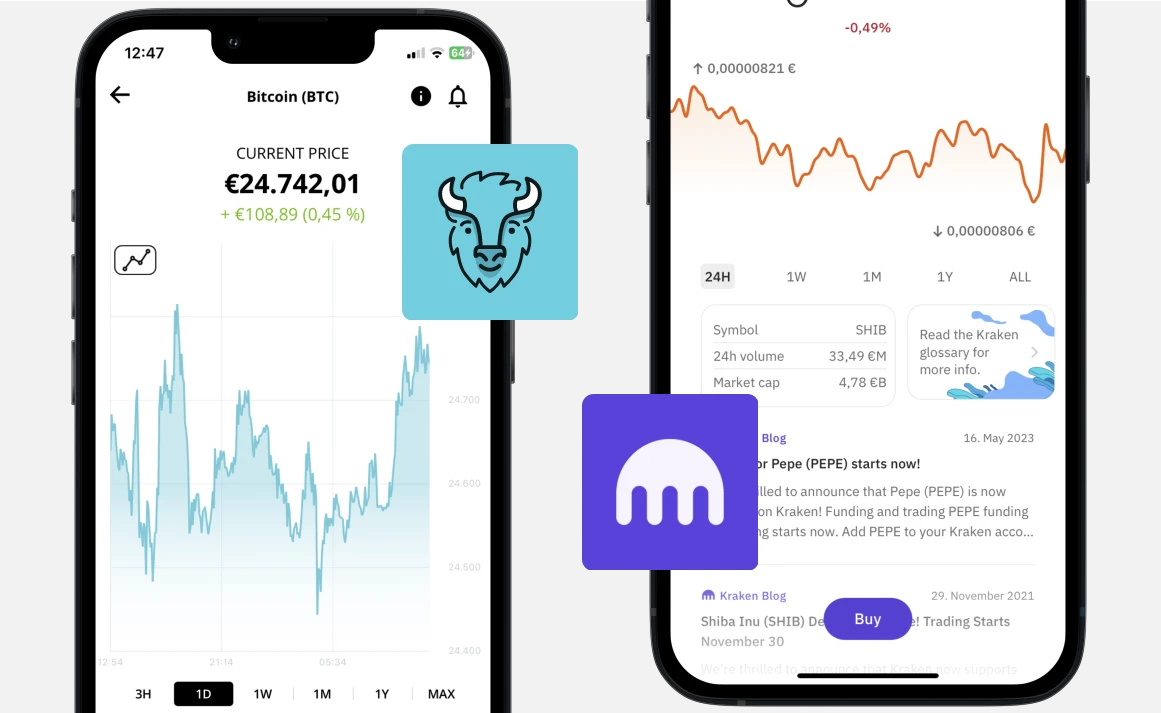 Bison vs Kraken: Trading