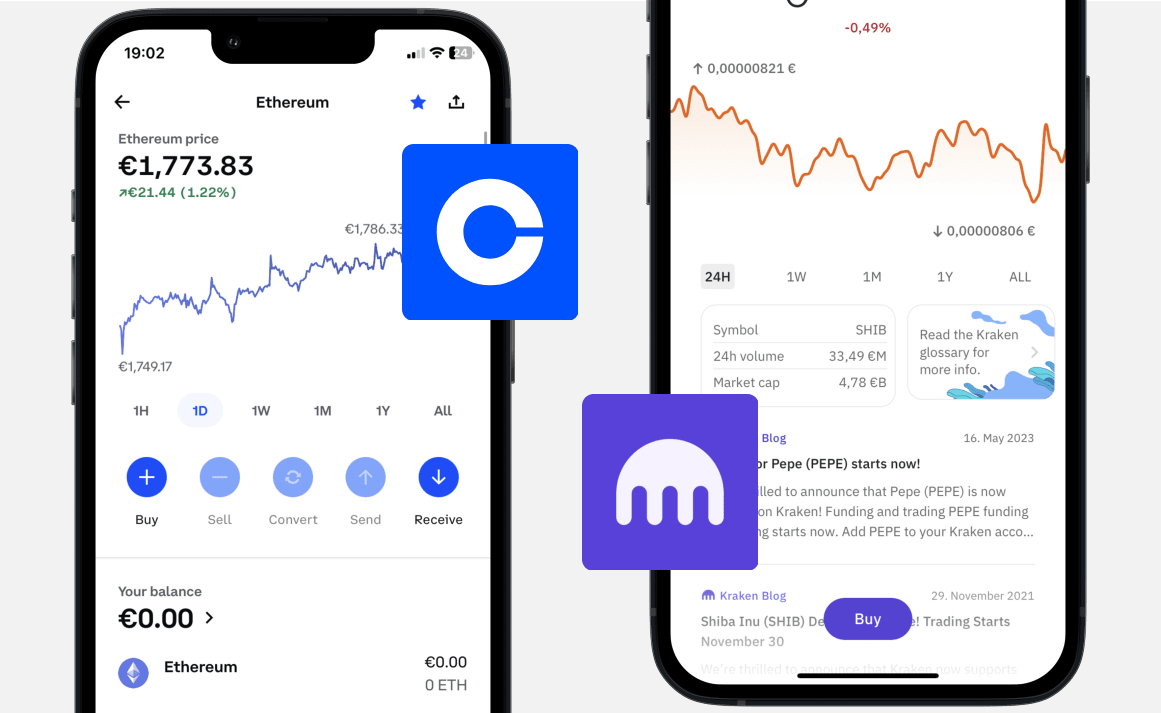 Coinbase vs Kraken: Handel