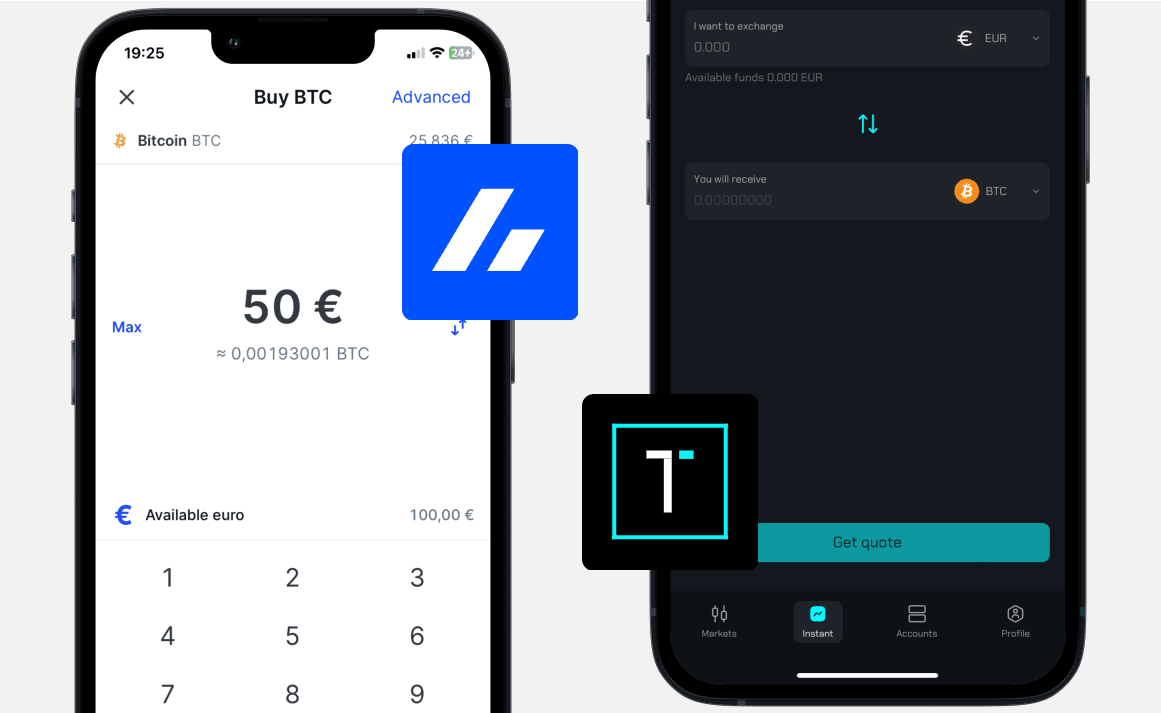 Bitvavo vs One Trading: Buying