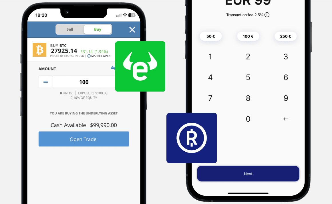 eToro vs Relai: Buying