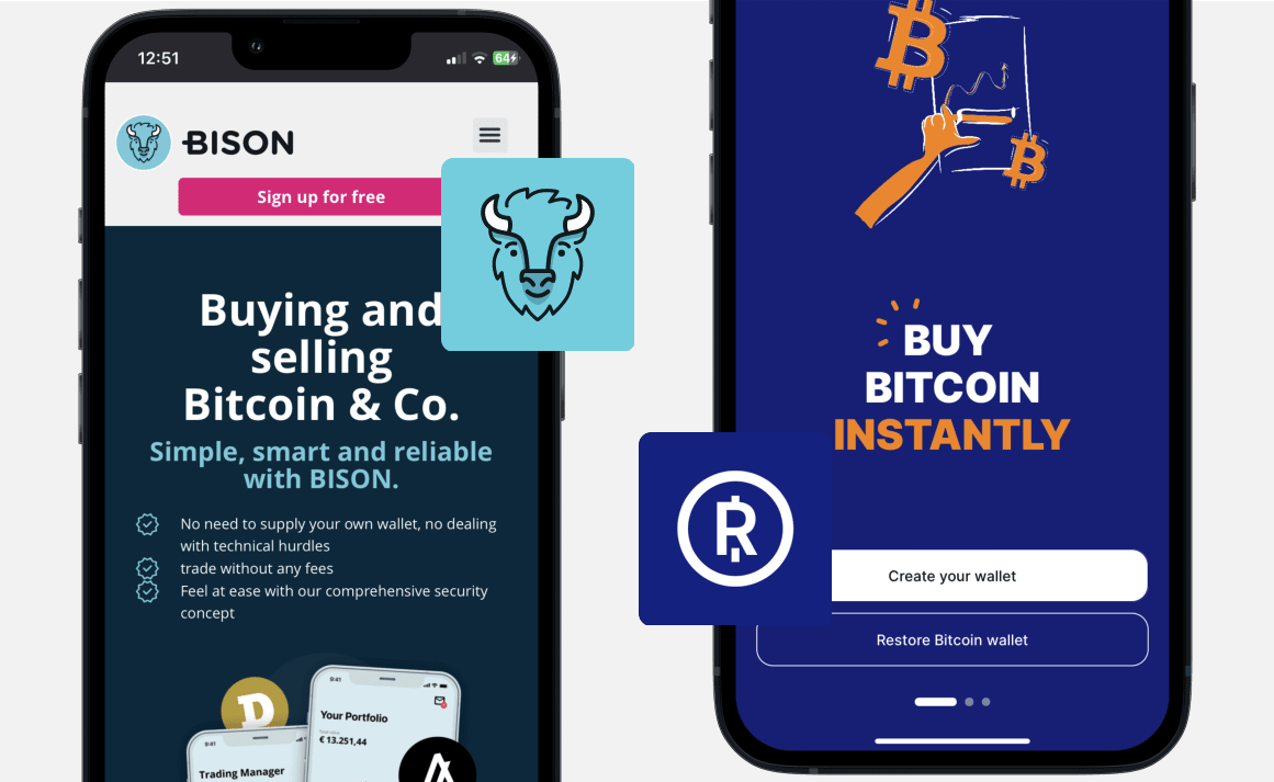 Bison vs Relai: Website