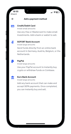 Coinbase: Payments (Desktop)