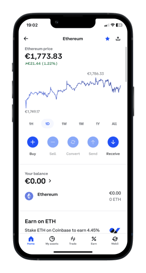 Coinbase: Trading (Desktop)