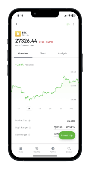 eToro: Handel (Desktop)
