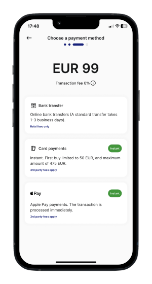 Relai: Zahlungen (Desktop)