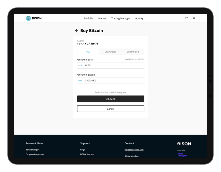 Bison: Kauf (Desktop)